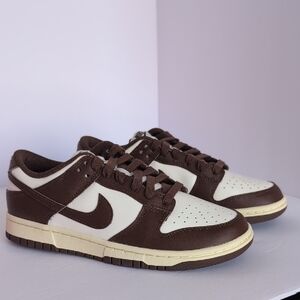 Nike Men's Sneakers in Brown and Cream